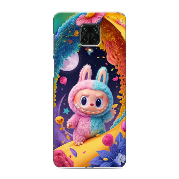 Силиконовый чехол на Xiaomi RedMi Note 9S с принтом Labubu Лабубу