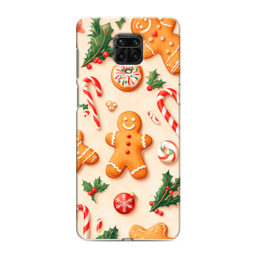 Силиконовый чехол на Xiaomi RedMi Note 9S с принтом Новый год Силиконовый чехол на Xiaomi RedMi Note 9S с принтом Новый год