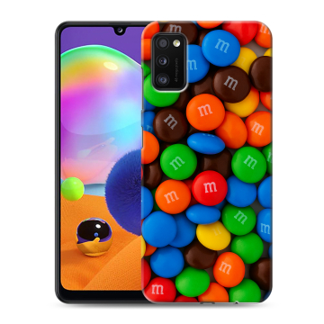 Силиконовый чехол на Samsung Galaxy A41 с принтом Конфеты Силиконовый чехол на Samsung Galaxy A41 с принтом Конфеты