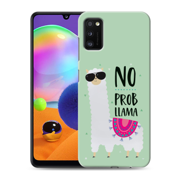 Силиконовый чехол на Samsung Galaxy A41 с принтом Лама Силиконовый чехол на Samsung Galaxy A41 с принтом Лама