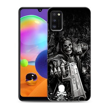 Силиконовый чехол на Samsung Galaxy A41 с принтом Скелет Силиконовый чехол на Samsung Galaxy A41 с принтом Скелет