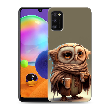 Силиконовый чехол на Samsung Galaxy A41 с принтом Сова Силиконовый чехол на Samsung Galaxy A41 с принтом Сова