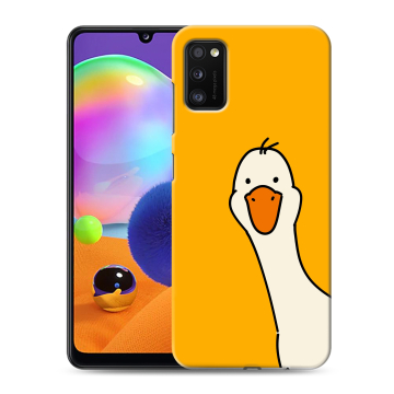 Силиконовый чехол на Samsung Galaxy A41 с принтом Утка