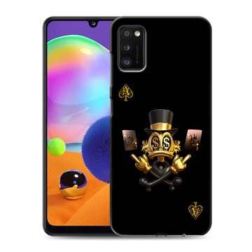 Силиконовый чехол на Samsung Galaxy A41 с принтом Золотой скрудж макдак Силиконовый чехол на Samsung Galaxy A41 с принтом Золотой скрудж макдак