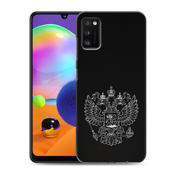 Силиконовый чехол на Samsung Galaxy A41 с принтом Герб России Силиконовый чехол на Samsung Galaxy A41 с принтом Герб России