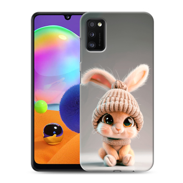 Силиконовый чехол на Samsung Galaxy A41 с принтом Кролик