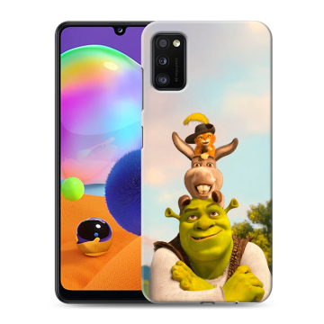 Силиконовый чехол на Samsung Galaxy A41 с принтом Шрек Shrek Силиконовый чехол на Samsung Galaxy A41 с принтом Шрек Shrek