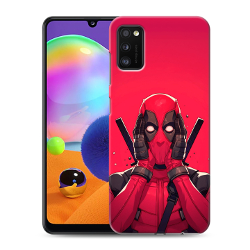 Силиконовый чехол на Samsung Galaxy A41 с принтом Дедпул Deadpool