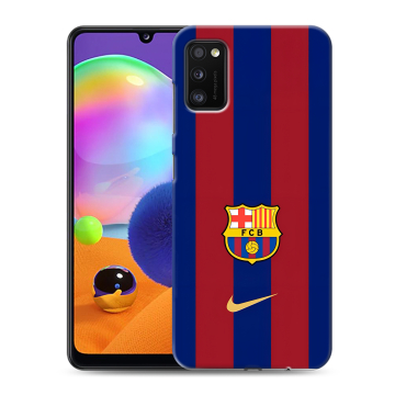 Силиконовый чехол на Samsung Galaxy A41 с принтом Барселона Barcelona