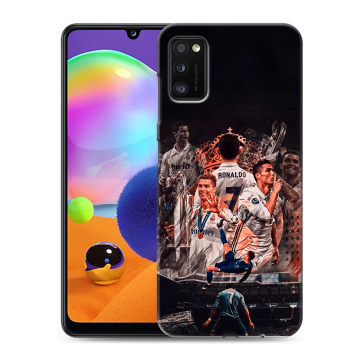 Силиконовый чехол на Samsung Galaxy A41 с принтом Реал Роналдо Real Ronaldo Силиконовый чехол на Samsung Galaxy A41 с принтом Реал Роналдо Real Ronaldo