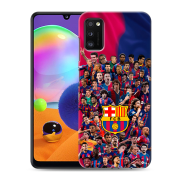 Силиконовый чехол на Samsung Galaxy A41 с принтом Барселона Barcelona Силиконовый чехол на Samsung Galaxy A41 с принтом Барселона Barcelona