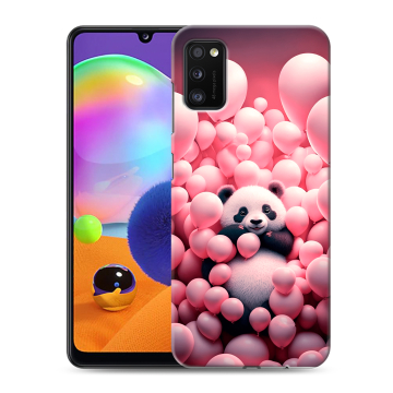 Силиконовый чехол на Samsung Galaxy A41 с принтом Панда