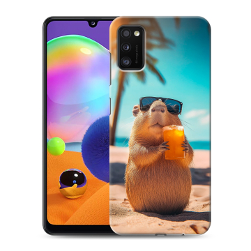 Силиконовый чехол на Samsung Galaxy A41 с принтом Капибара Силиконовый чехол на Samsung Galaxy A41 с принтом Капибара