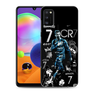 Силиконовый чехол на Samsung Galaxy A41 с принтом Реал Роналдо Силиконовый чехол на Samsung Galaxy A41 с принтом Реал Роналдо