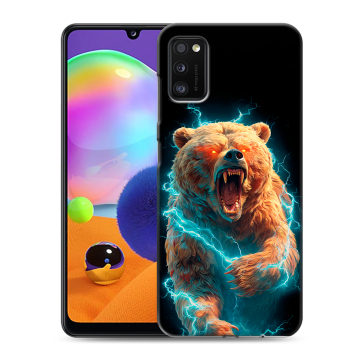 Силиконовый чехол на Samsung Galaxy A41 с принтом Медведь Силиконовый чехол на Samsung Galaxy A41 с принтом Медведь