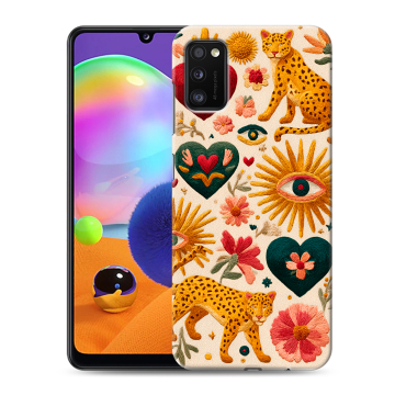 Силиконовый чехол на Samsung Galaxy A41 с принтом Модный принт Силиконовый чехол на Samsung Galaxy A41 с принтом Модный принт