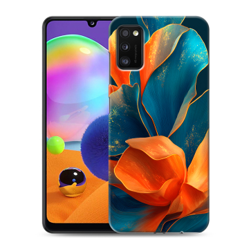 Силиконовый чехол на Samsung Galaxy A41 с принтом Цветы Силиконовый чехол на Samsung Galaxy A41 с принтом Цветы