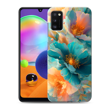 Силиконовый чехол на Samsung Galaxy A41 с принтом Цветы Силиконовый чехол на Samsung Galaxy A41 с принтом Цветы
