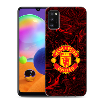 Силиконовый чехол на Samsung Galaxy A41 с принтом Manchester United Силиконовый чехол на Samsung Galaxy A41 с принтом Manchester United