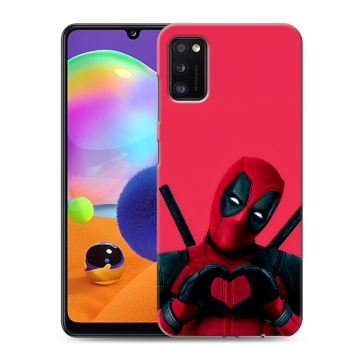 Силиконовый чехол на Samsung Galaxy A41 с принтом Дедпул Deadpool