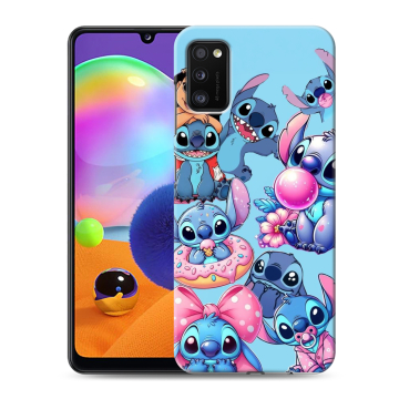 Силиконовый чехол на Samsung Galaxy A41 с принтом Лило и Стич Силиконовый чехол на Samsung Galaxy A41 с принтом Лило и Стич