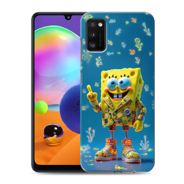 Силиконовый чехол на Samsung Galaxy A41 с принтом Спанч боб Спанчбоб Силиконовый чехол на Samsung Galaxy A41 с принтом Спанч боб Спанчбоб