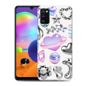 Силиконовый чехол на Samsung Galaxy A41 с принтом Y2K Силиконовый чехол на Samsung Galaxy A41 с принтом Y2K