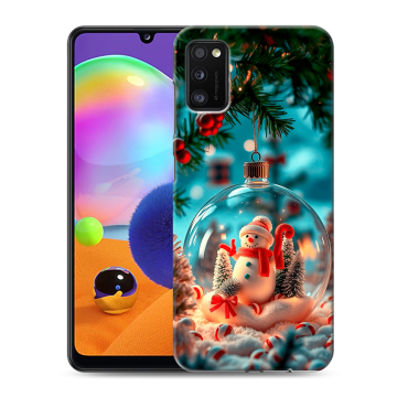 Силиконовый чехол на Samsung Galaxy A41 с принтом Новый год Силиконовый чехол на Samsung Galaxy A41 с принтом Новый год