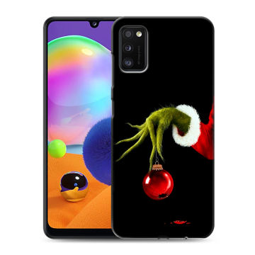 Силиконовый чехол на Samsung Galaxy A41 с принтом Новый год Гринч Силиконовый чехол на Samsung Galaxy A41 с принтом Новый год Гринч