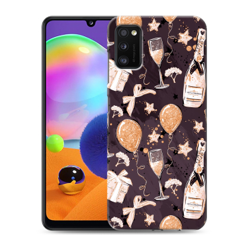 Силиконовый чехол на Samsung Galaxy A41 с принтом Новый год Силиконовый чехол на Samsung Galaxy A41 с принтом Новый год
