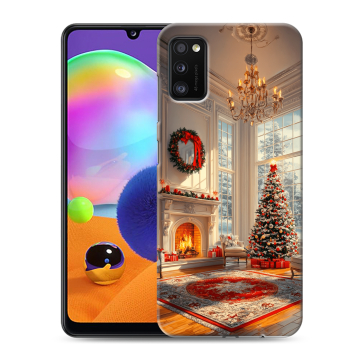 Силиконовый чехол на Samsung Galaxy A41 с принтом Новый год Силиконовый чехол на Samsung Galaxy A41 с принтом Новый год