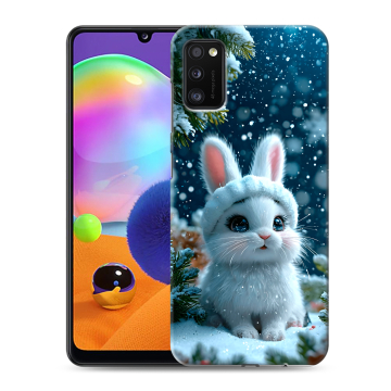 Силиконовый чехол на Samsung Galaxy A41 с принтом Новый год Силиконовый чехол на Samsung Galaxy A41 с принтом Новый год