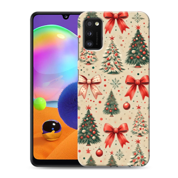 Силиконовый чехол на Samsung Galaxy A41 с принтом Новый год Силиконовый чехол на Samsung Galaxy A41 с принтом Новый год