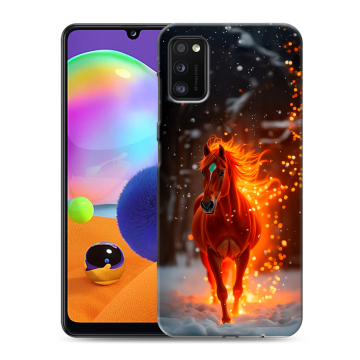 Силиконовый чехол на Samsung Galaxy A41 с принтом Новый год Силиконовый чехол на Samsung Galaxy A41 с принтом Новый год