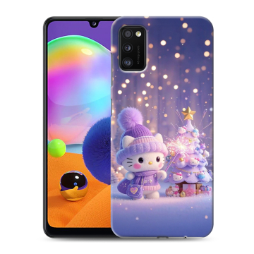 Силиконовый чехол на Samsung Galaxy A41 с принтом Новый год Силиконовый чехол на Samsung Galaxy A41 с принтом Новый год