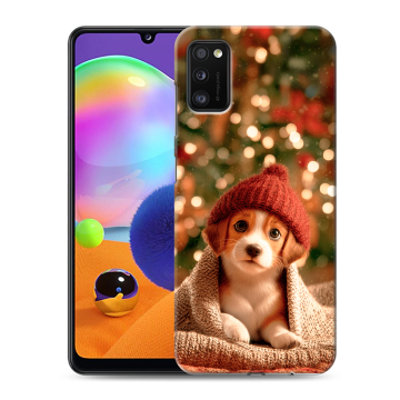 Силиконовый чехол на Samsung Galaxy A41 с принтом Новый год Силиконовый чехол на Samsung Galaxy A41 с принтом Новый год