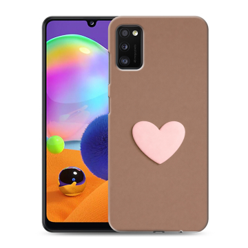 Силиконовый чехол на Samsung Galaxy A41 с принтом женский