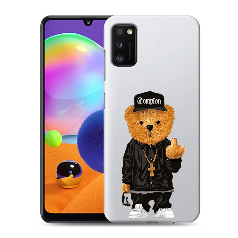 Силиконовый чехол на Samsung Galaxy A41 с принтом Плюшевый медведь Силиконовый чехол на Samsung Galaxy A41 с принтом Плюшевый медведь