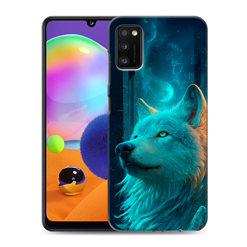 Силиконовый чехол на Samsung Galaxy A41 с принтом бабочки саккура Силиконовый чехол на Samsung Galaxy A41 с принтом бабочки саккура