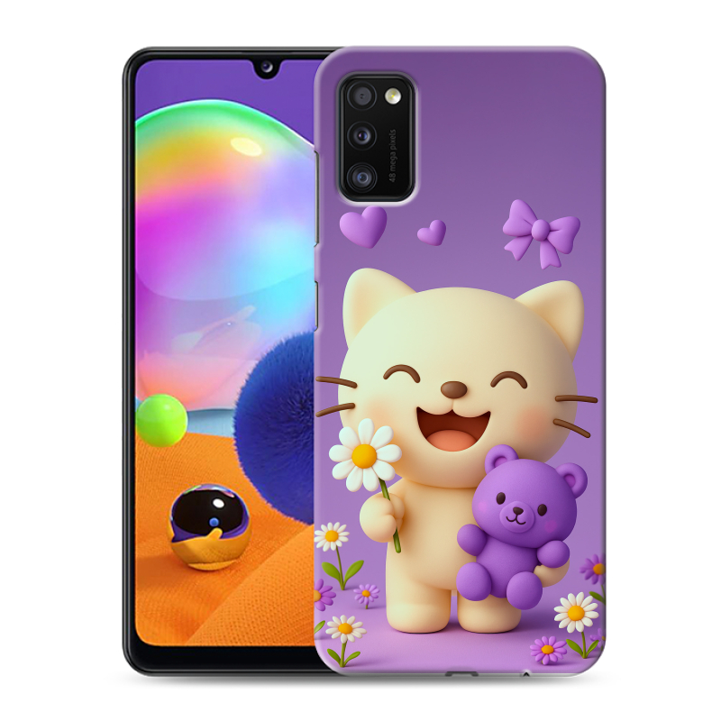 Силиконовый чехол на Samsung Galaxy A41 с принтом для девочек Силиконовый чехол на Samsung Galaxy A41 с принтом для девочек