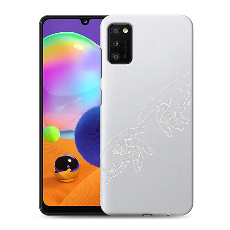 Силиконовый чехол на Samsung Galaxy A41 с принтом Сотворение мира Силиконовый чехол на Samsung Galaxy A41 с принтом Сотворение мира