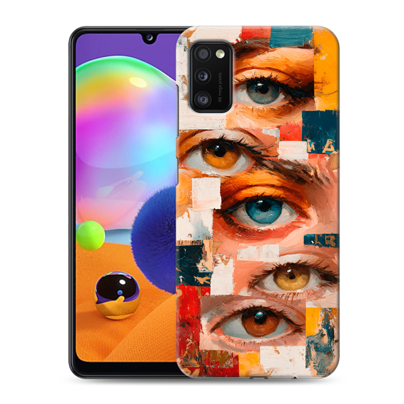 Силиконовый чехол на Samsung Galaxy A41 с принтом Модный принт Силиконовый чехол на Samsung Galaxy A41 с принтом Модный принт