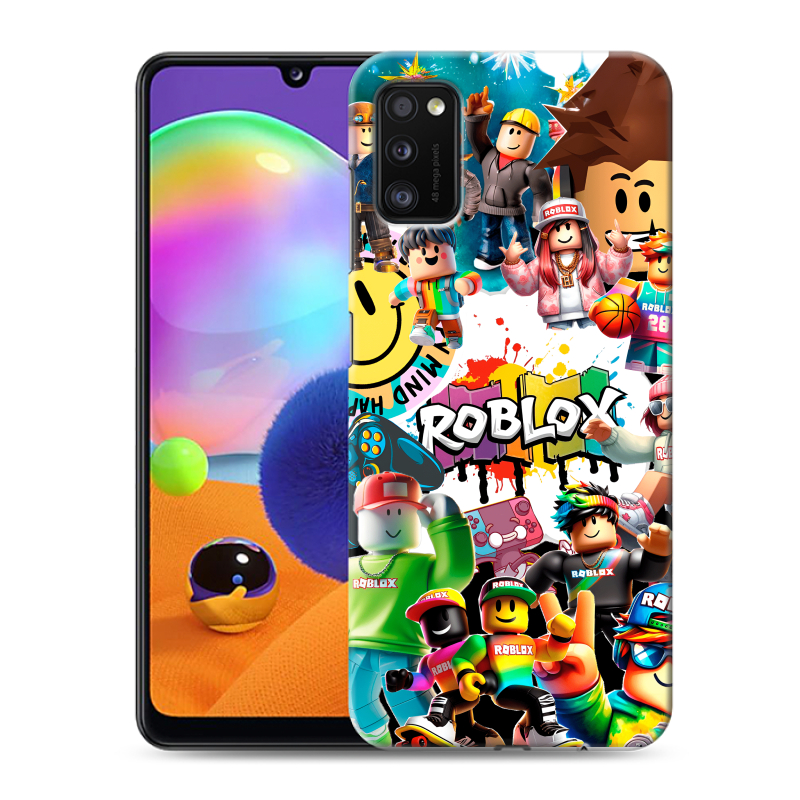 Силиконовый чехол на Samsung Galaxy A41 с принтом Roblox Роблокс Силиконовый чехол на Samsung Galaxy A41 с принтом Roblox Роблокс