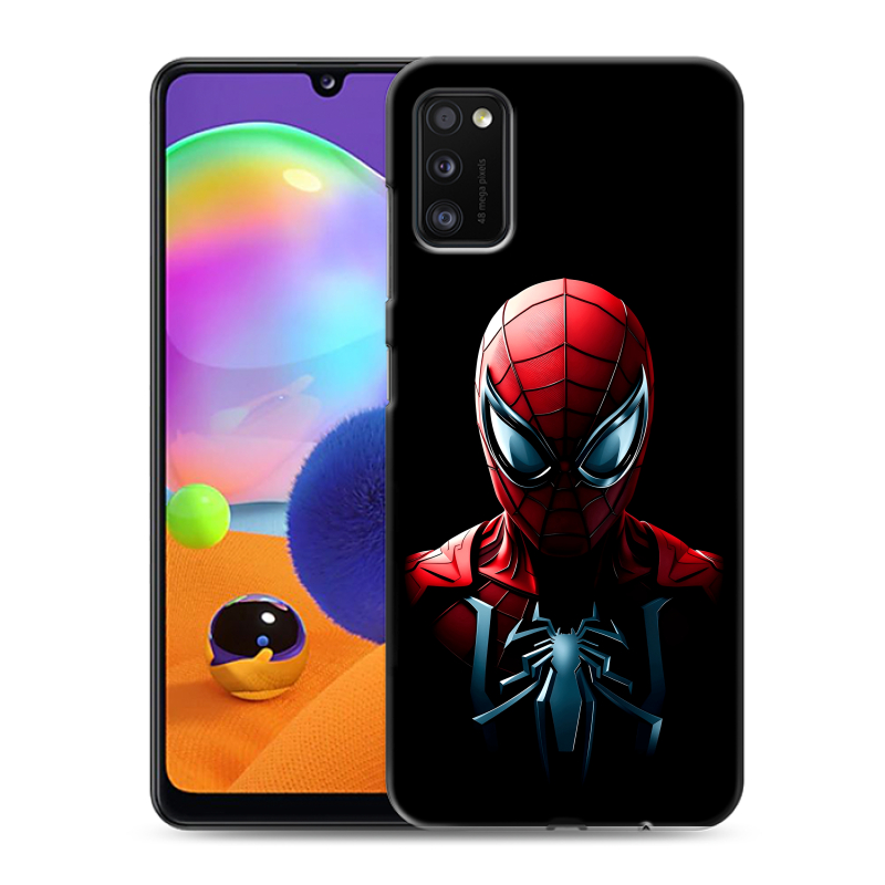 Силиконовый чехол на Samsung Galaxy A41 с принтом Spiderman Человек паук Силиконовый чехол на Samsung Galaxy A41 с принтом Spiderman Человек паук