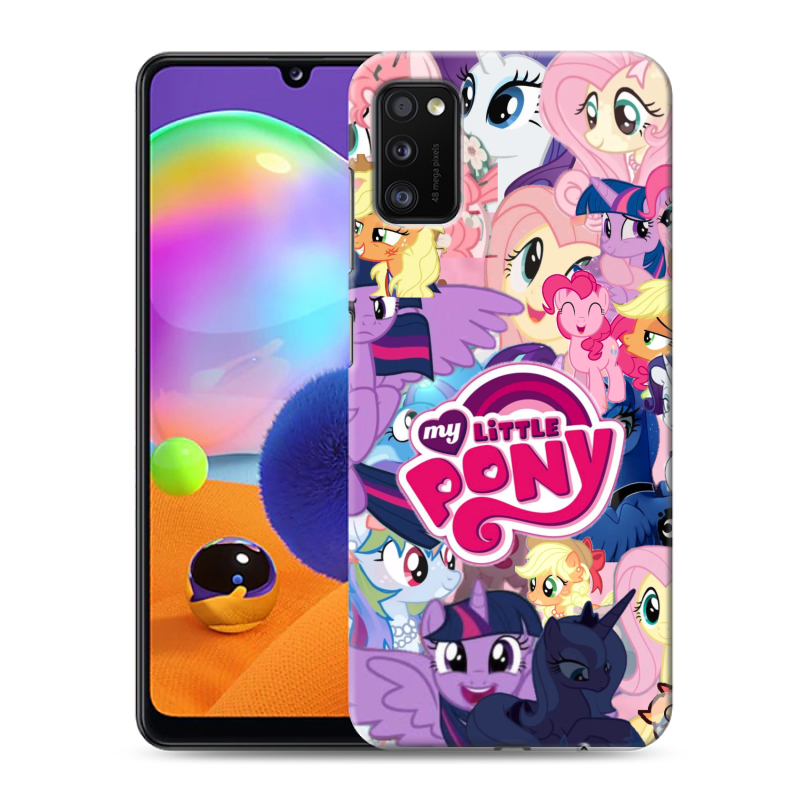 Силиконовый чехол на Samsung Galaxy A41 с принтом My little pony Дружба чудо Силиконовый чехол на Samsung Galaxy A41 с принтом My little pony Дружба чудо