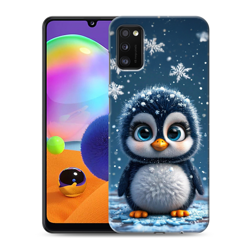Силиконовый чехол на Samsung Galaxy A41 с принтом Новый год Силиконовый чехол на Samsung Galaxy A41 с принтом Новый год