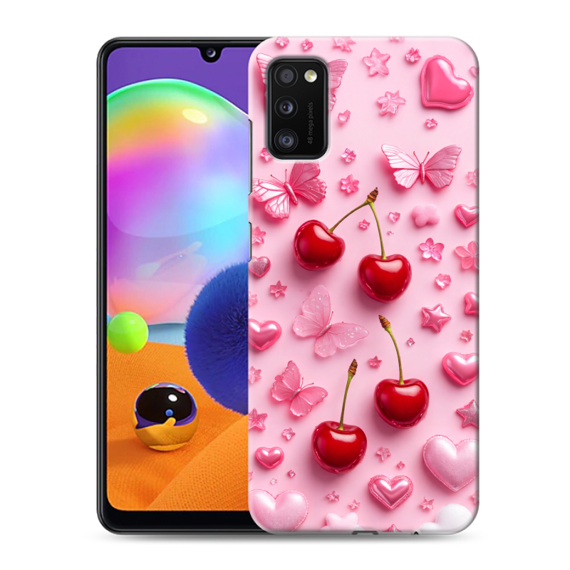 Силиконовый чехол на Samsung Galaxy A41 с принтом для девочек Силиконовый чехол на Samsung Galaxy A41 с принтом для девочек