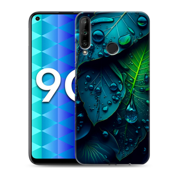 Силиконовый чехол на Huawei Honor 9C с принтом Листья Силиконовый чехол на Huawei Honor 9C с принтом Листья