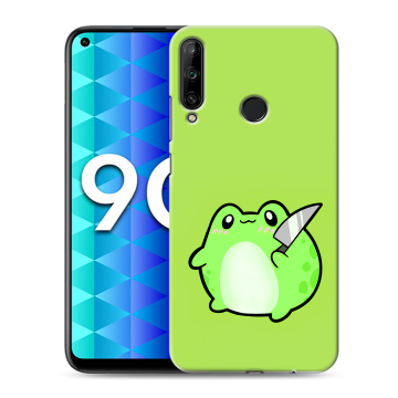Силиконовый чехол на Huawei Honor 9C с принтом Лягушенок Силиконовый чехол на Huawei Honor 9C с принтом Лягушенок