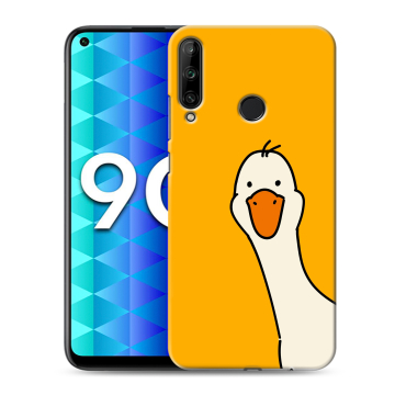 Силиконовый чехол на Huawei Honor 9C с принтом Утка